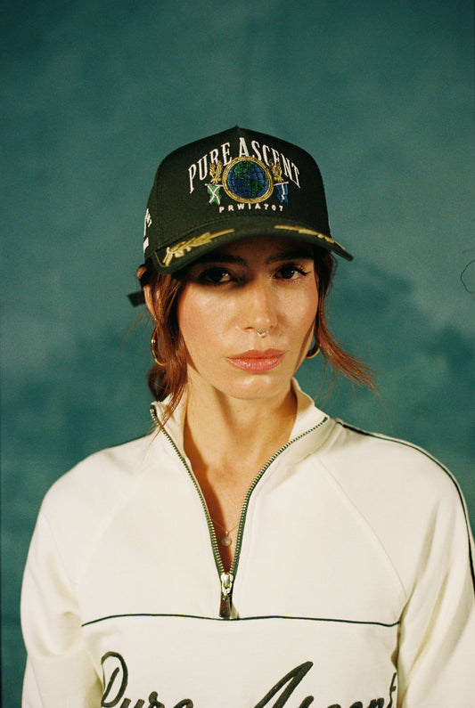 Ready To Take Off Green Cap