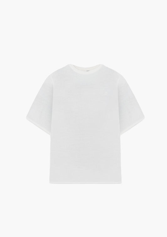 Across The Lines White T-Shirt