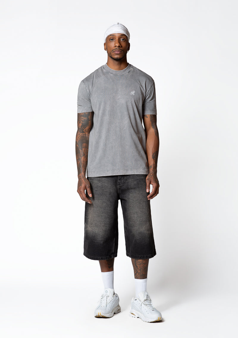 Knockout grey wash Standard t-shirt