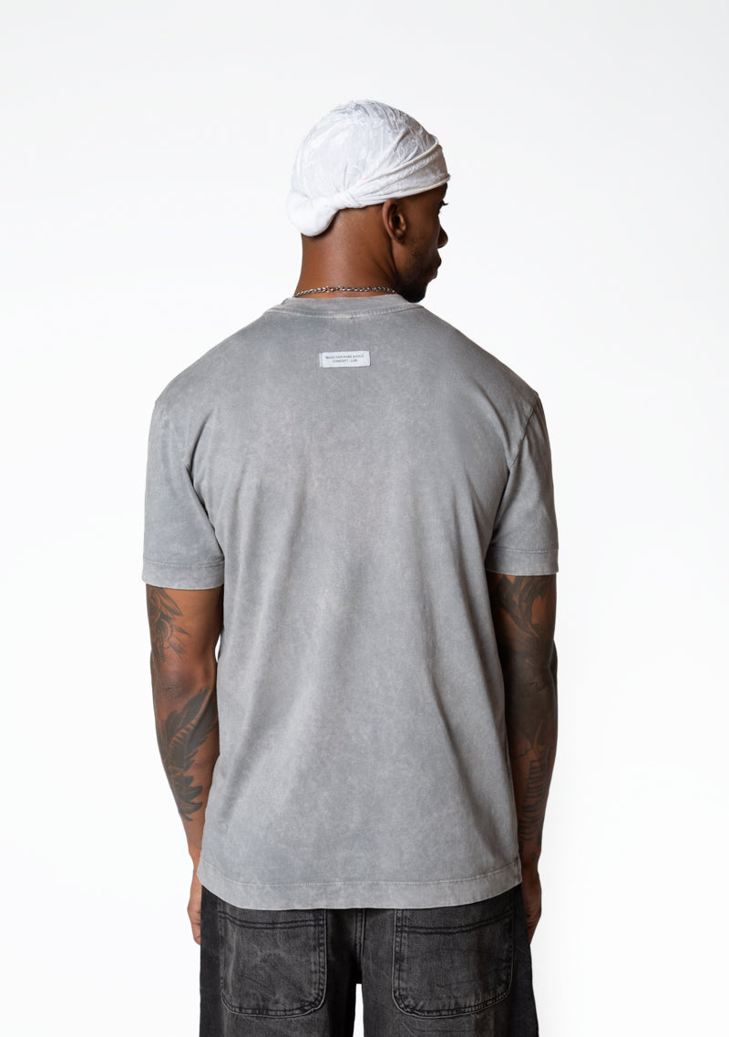 Knockout grey wash Standard t-shirt