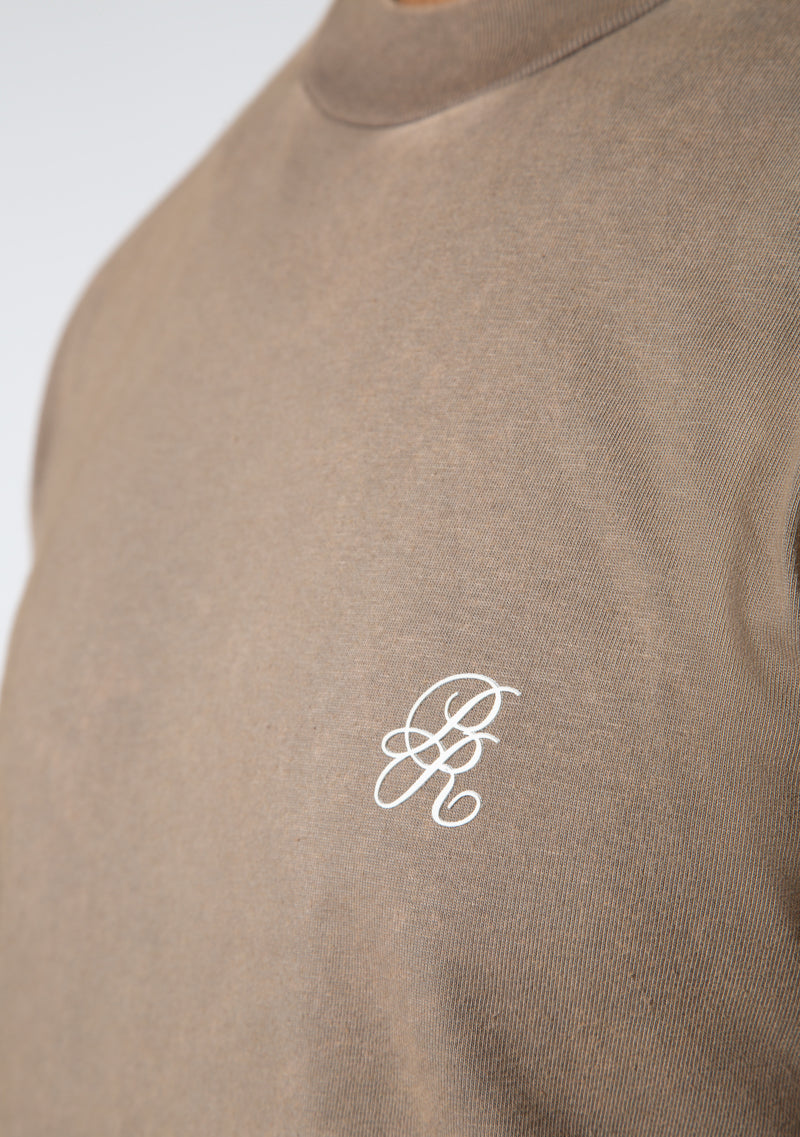 Knockout brown wash Standard t-shirt