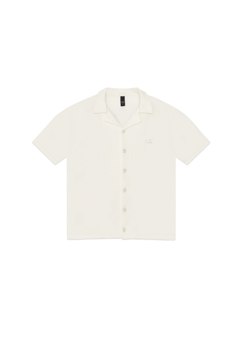 Heraldic cream shirt