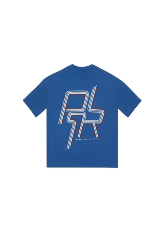Overdrive Blue Racing Lines T-Shirt