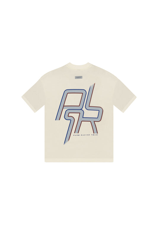 Overdrive Ivory Racing Lines T-Shirt