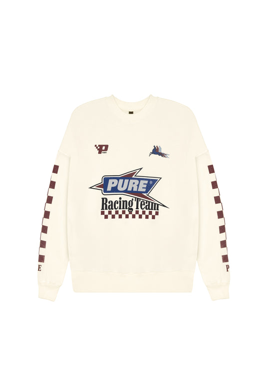 Overdrive Ivory Pullover