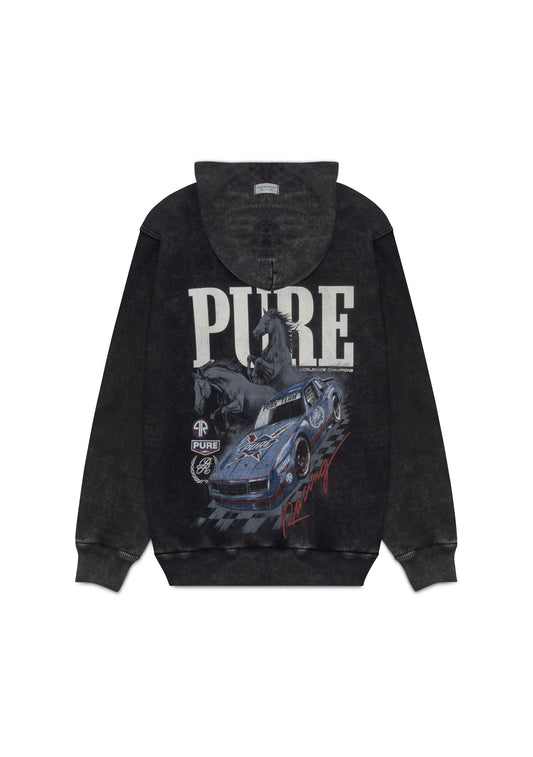 Overdrive Black Hoodie