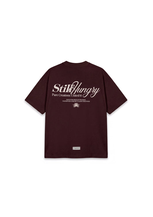 Still Hungry Burgundy T-Shirt