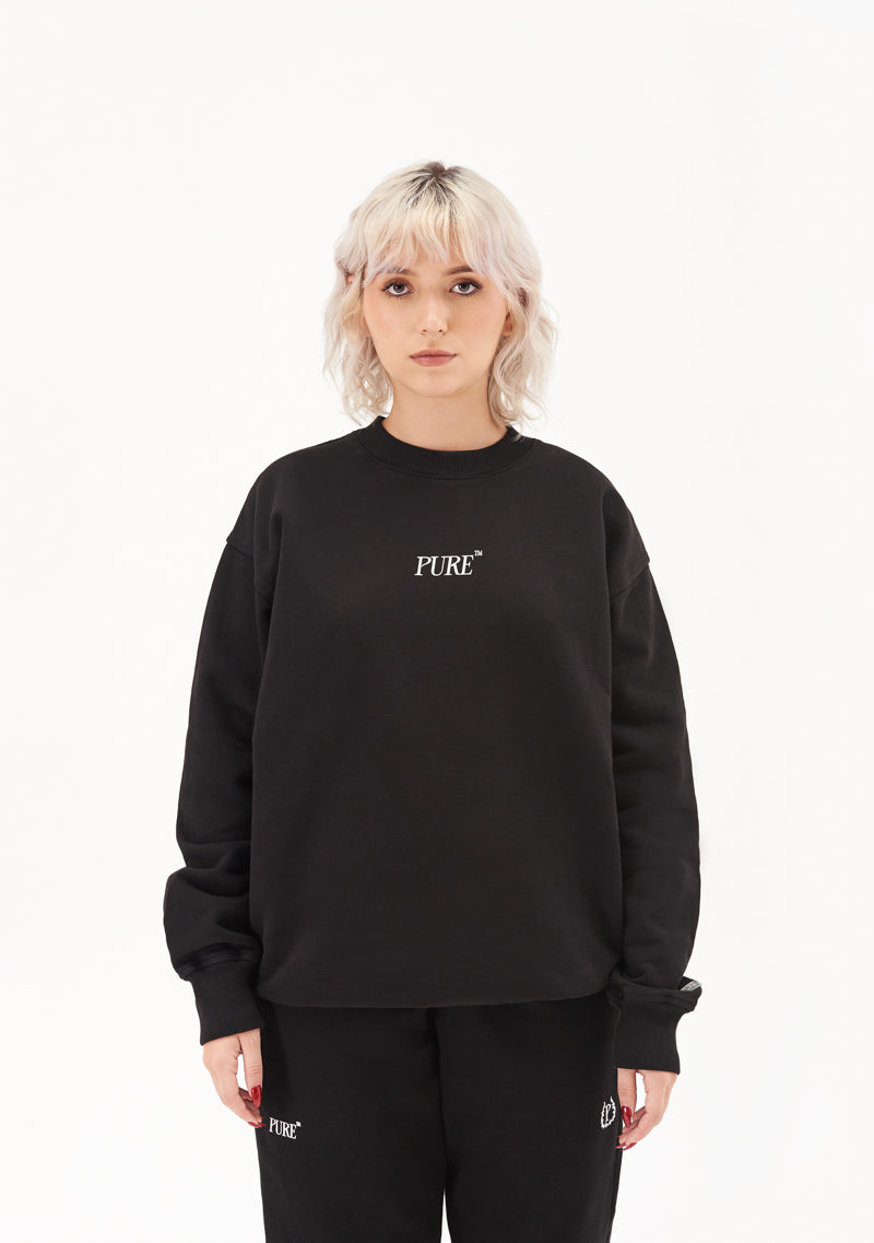 Classic black pullover