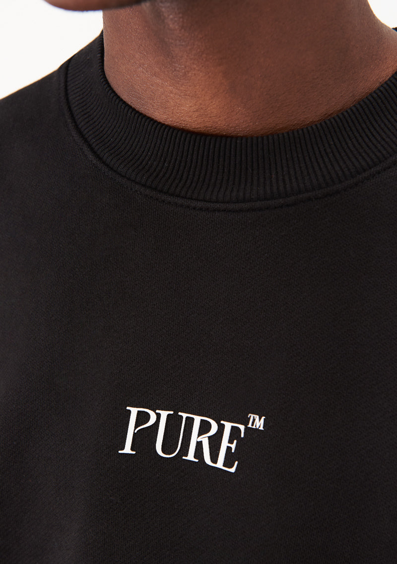 Classic black pullover