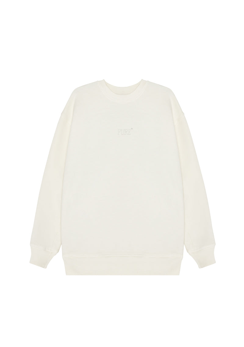 Classic cream pullover