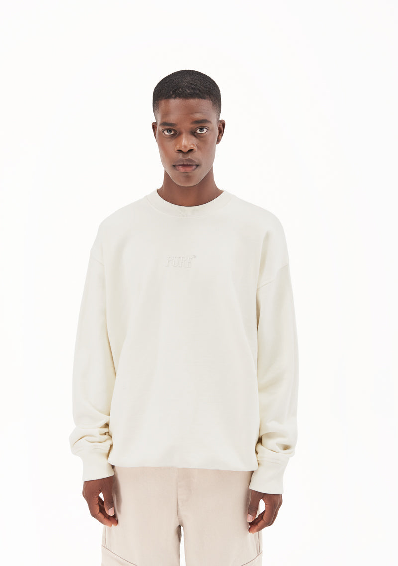 Classic cream pullover