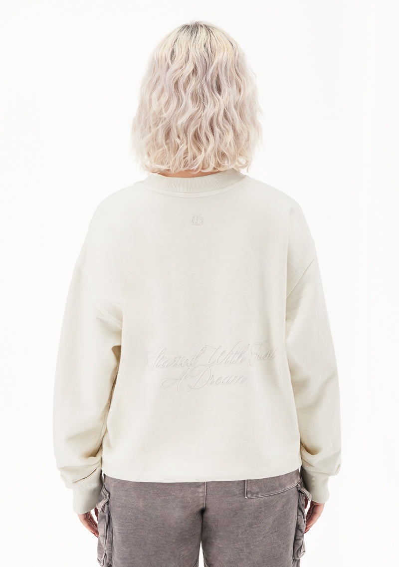 Classic cream pullover