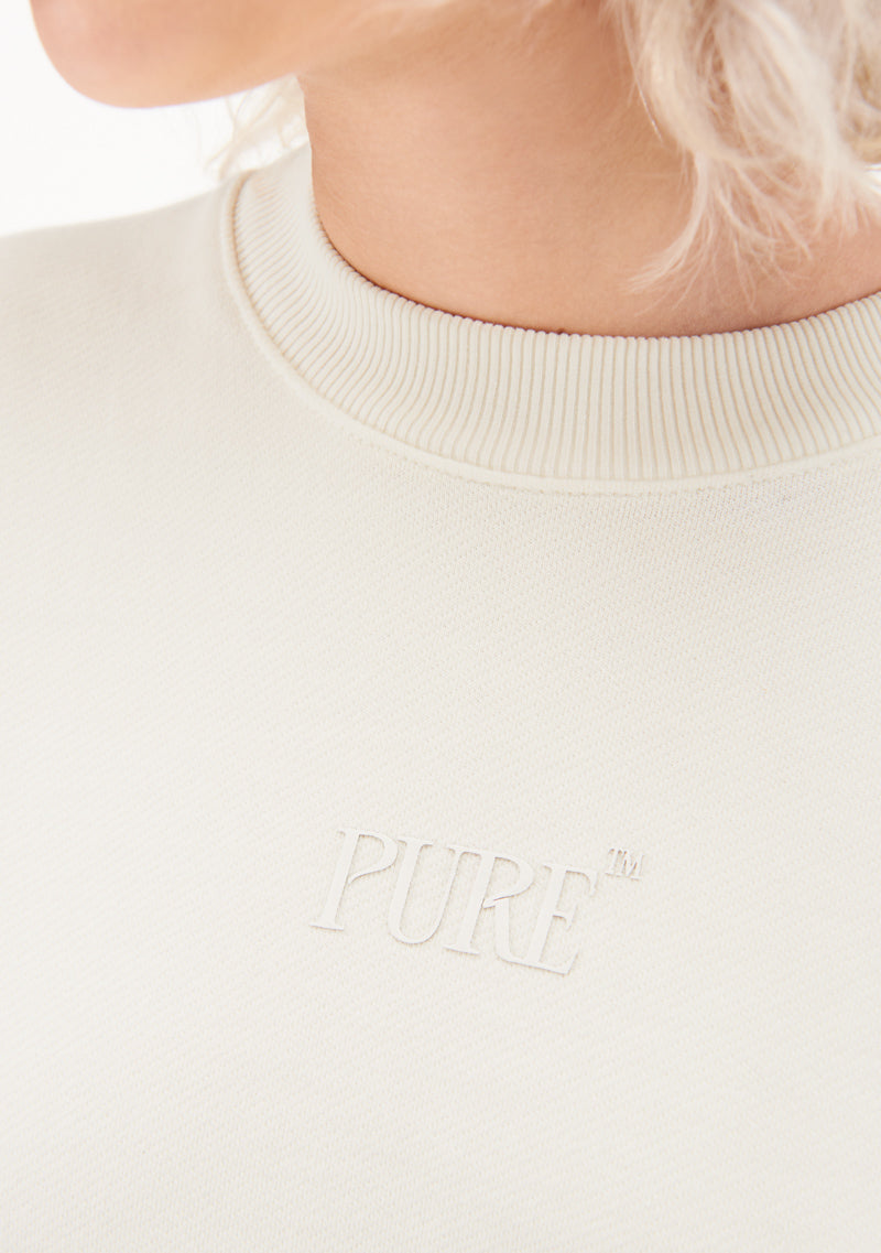 Classic cream pullover