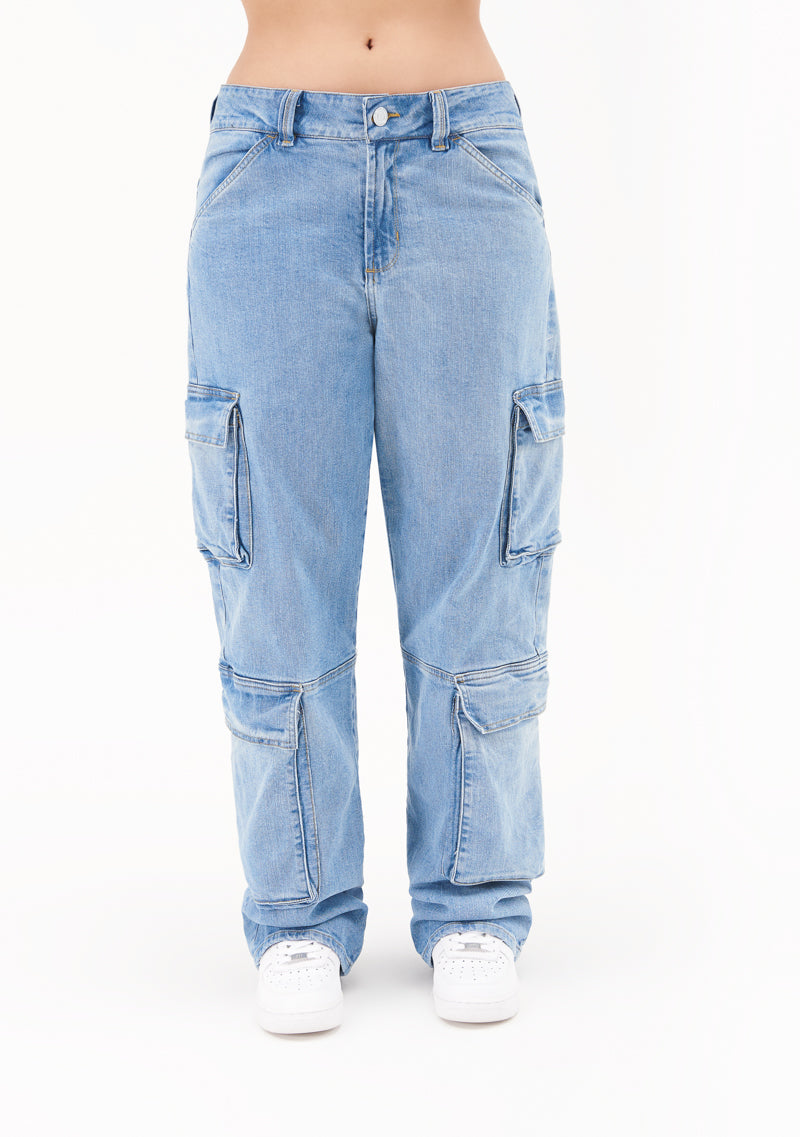 Classic blue cargo pants