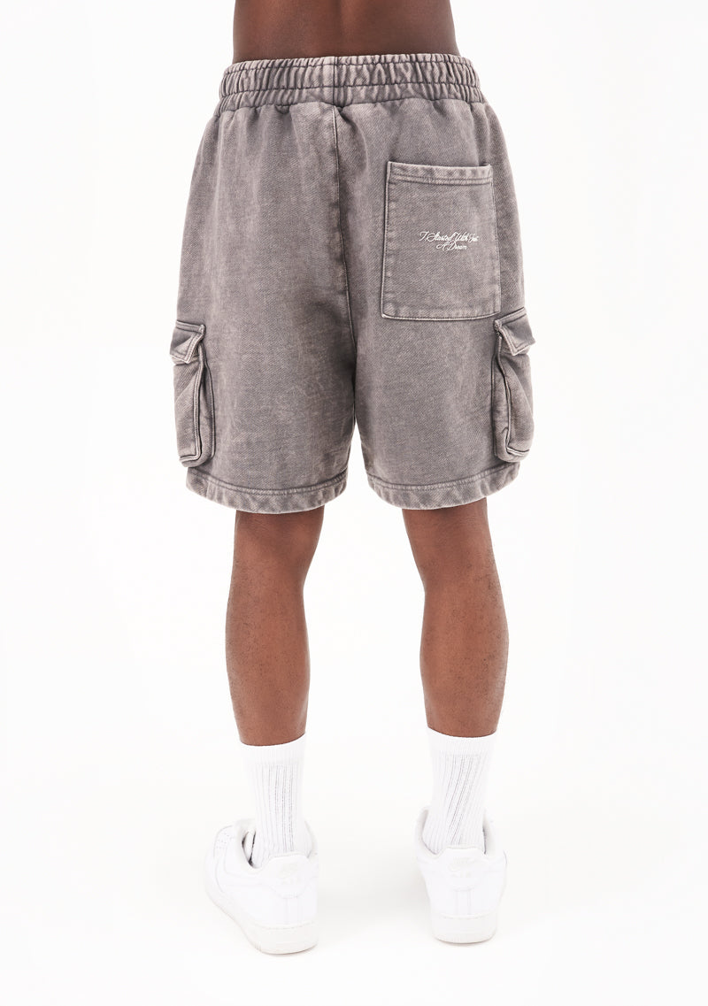 Classic washed gray shorts