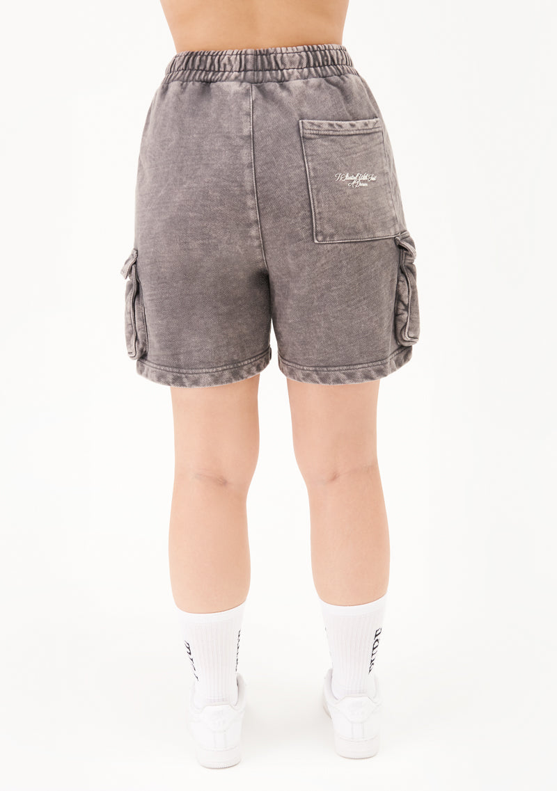 Classic washed gray shorts