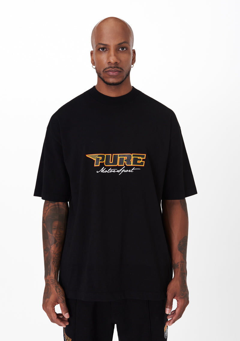 motorsport black t-shirt