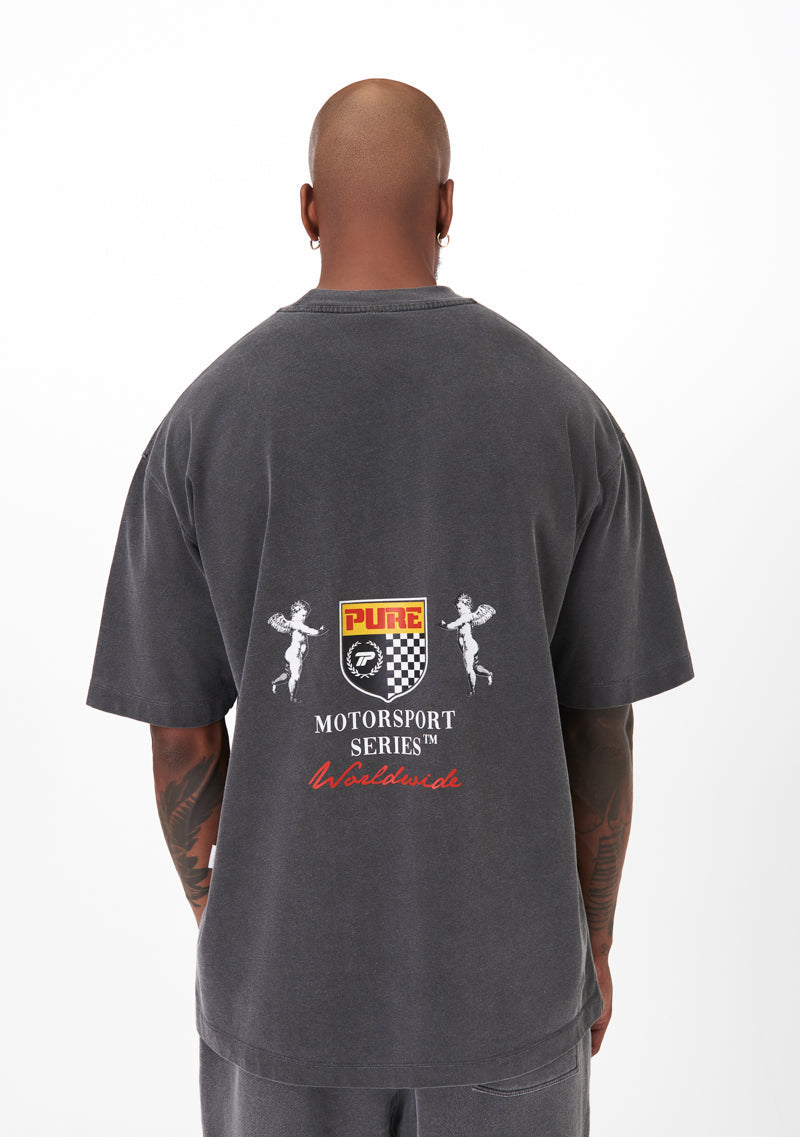 motorsport grey t-shirt