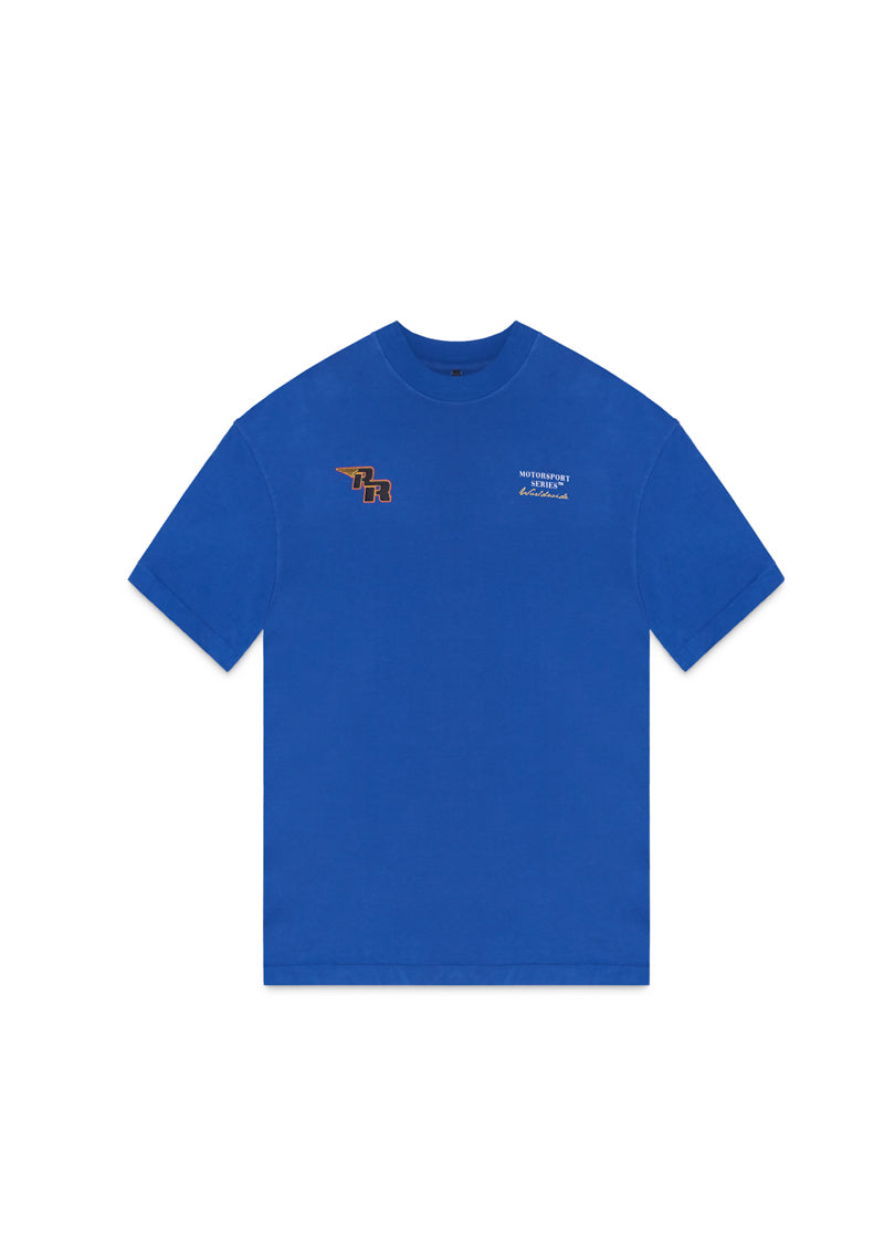 motorsport blue t-shirt