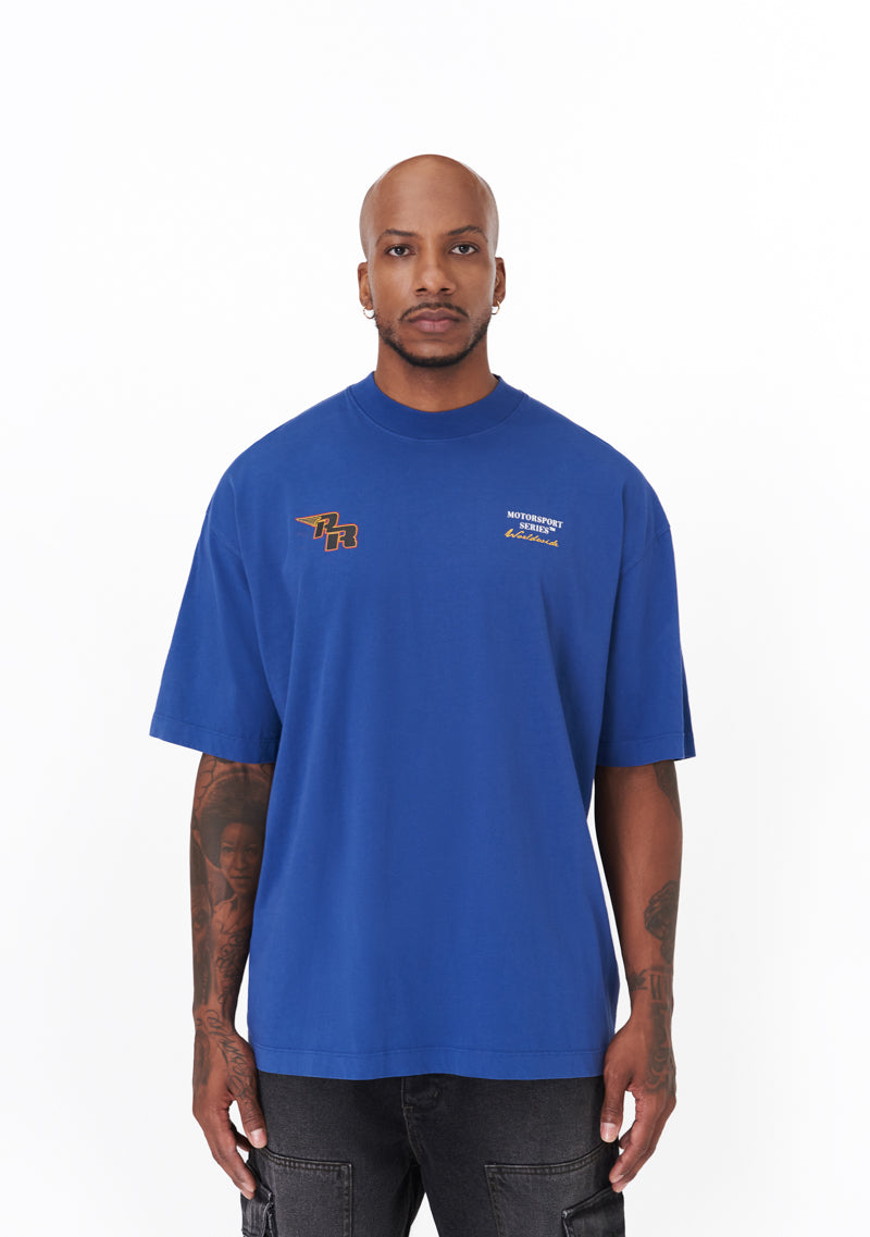 motorsport blue t-shirt