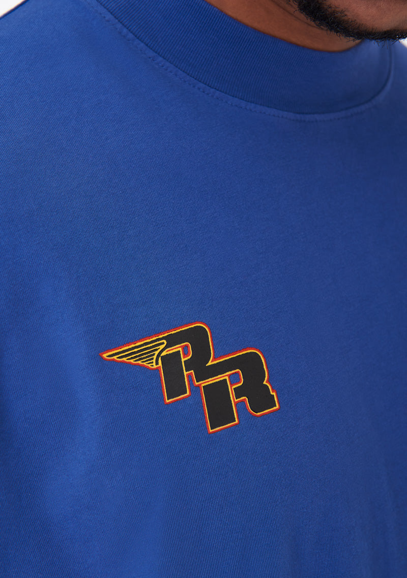 motorsport blue t-shirt