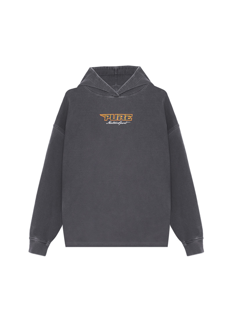 Motorsport grey hoodie