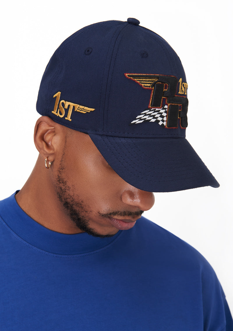 Motorsport blue cap