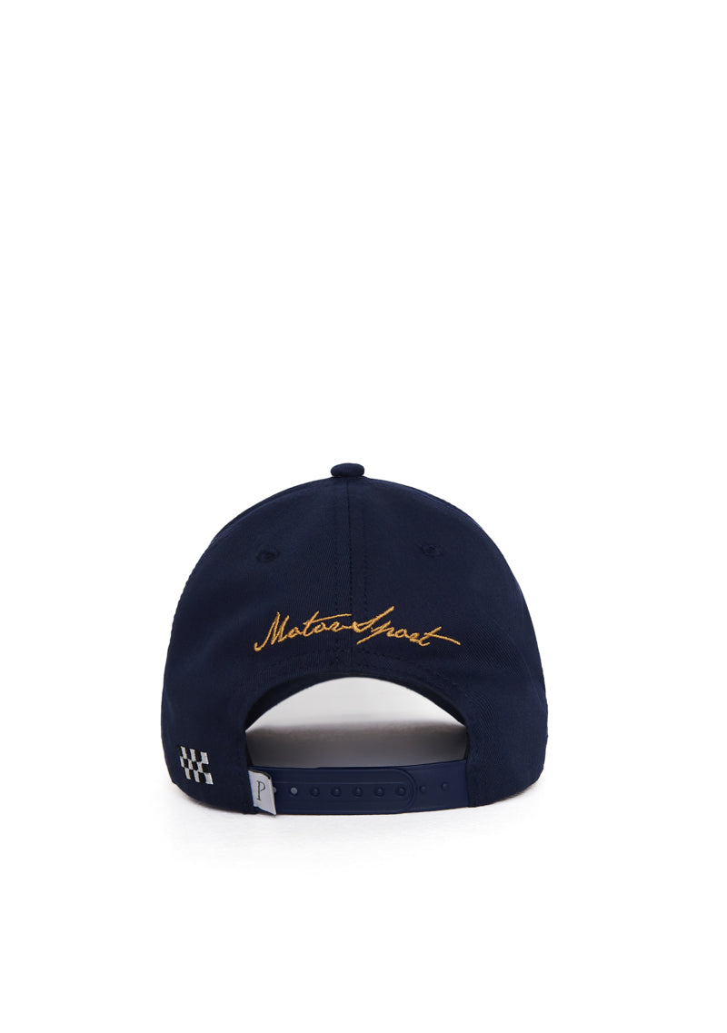 Motorsport blue cap