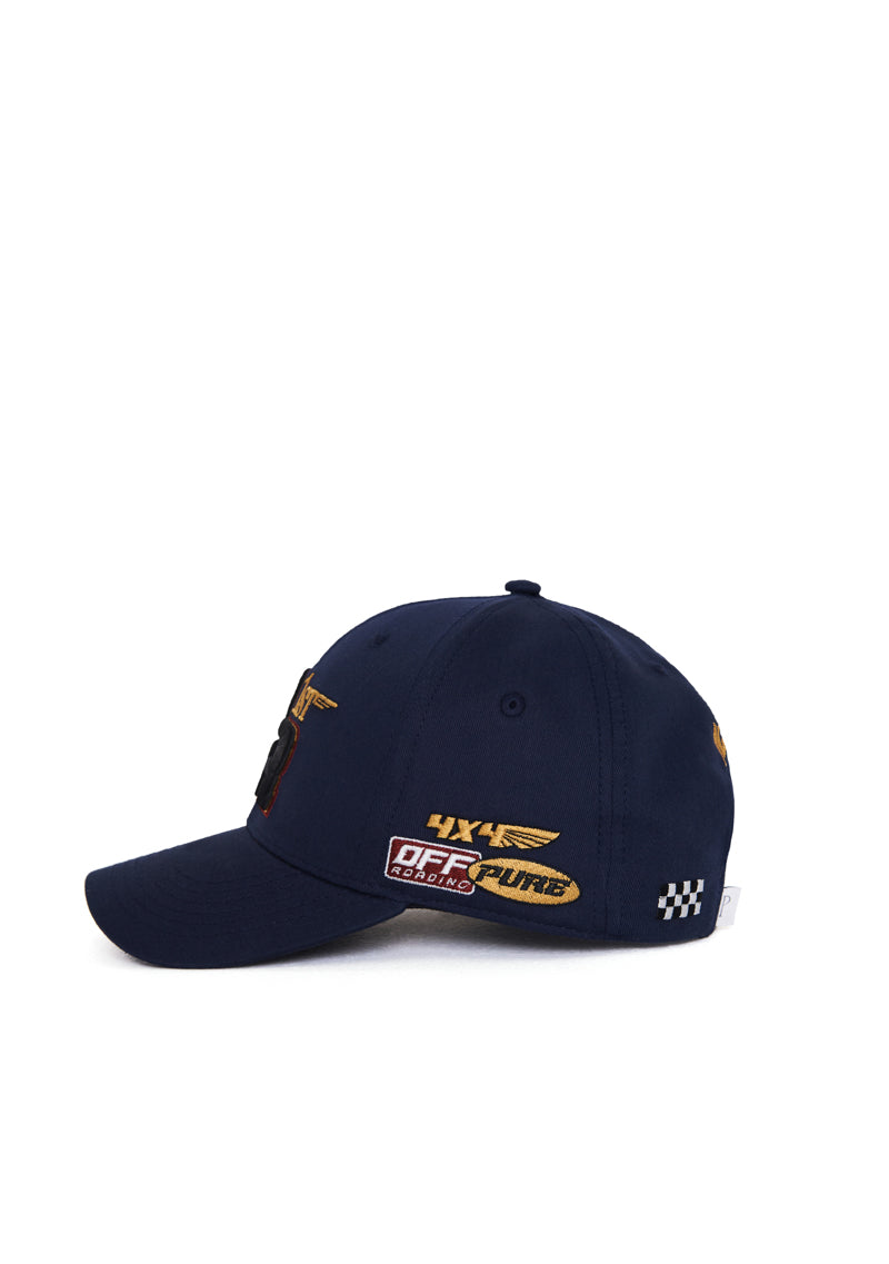 Motorsport blue cap