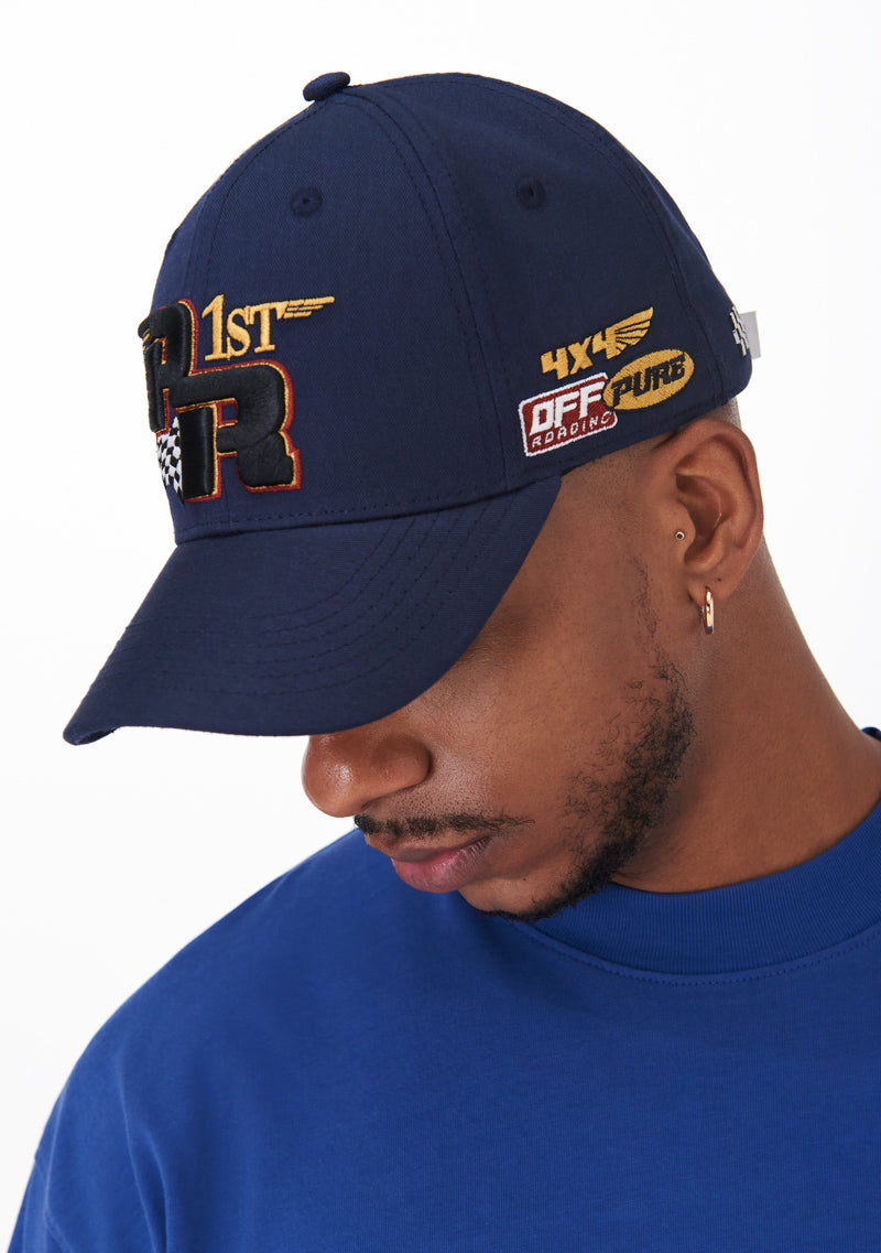 Motorsport blue cap