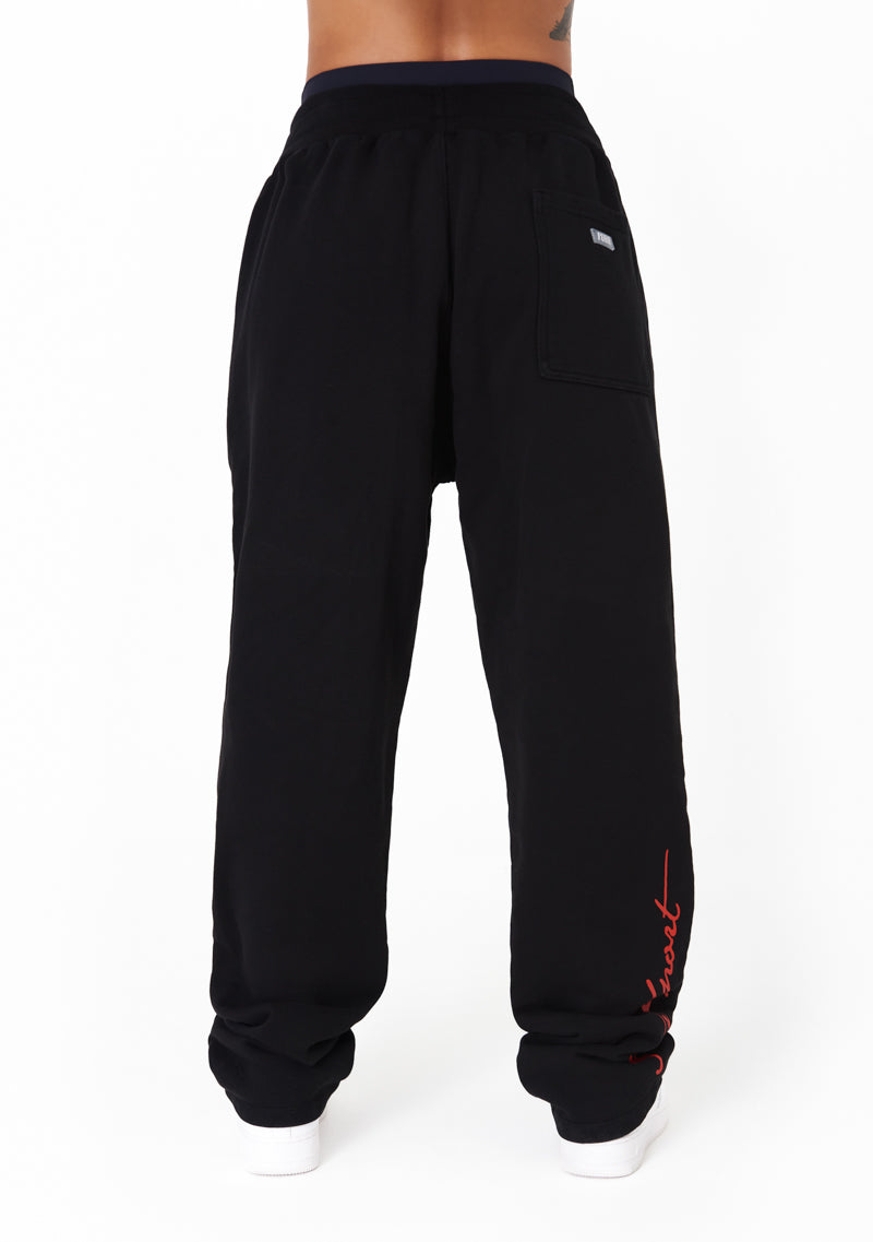 Motorsport black jogger