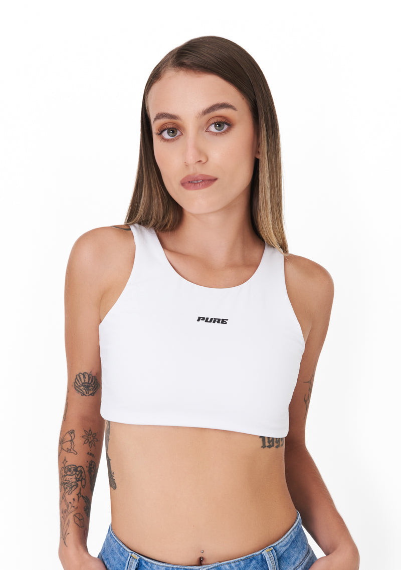 Motorsport white top