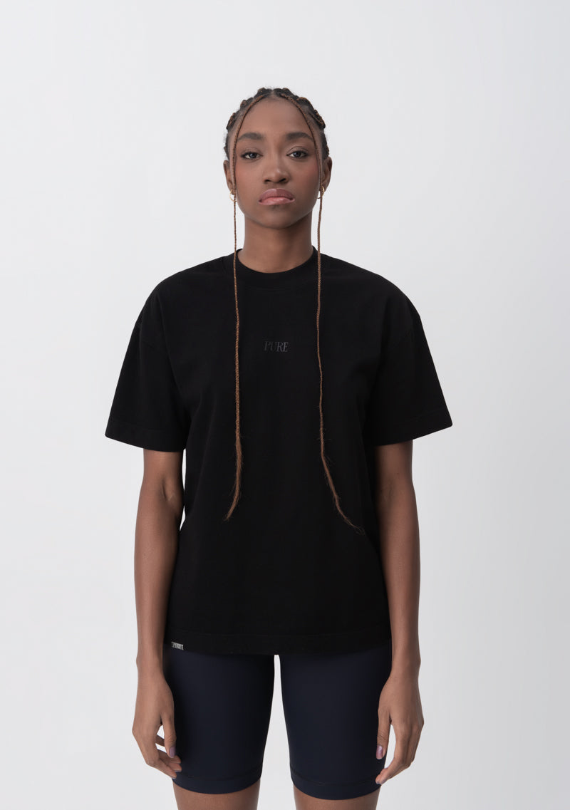 Fundamentals women black t-shirt