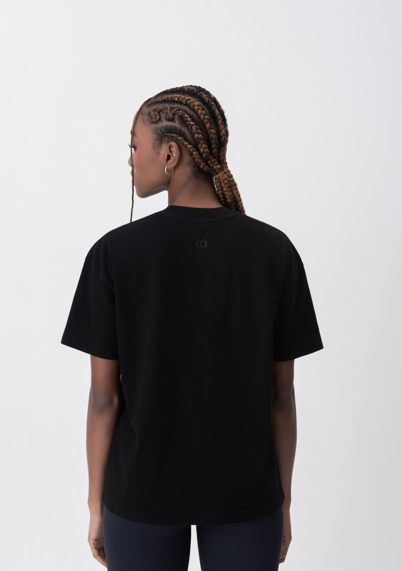 Fundamentals women black t-shirt