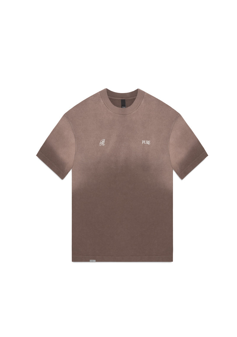 Lucky streets brown washed T-shirt