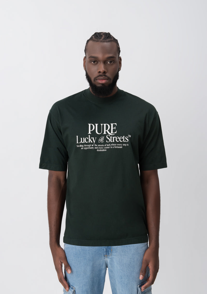 Lucky streets green roulette t-shirt