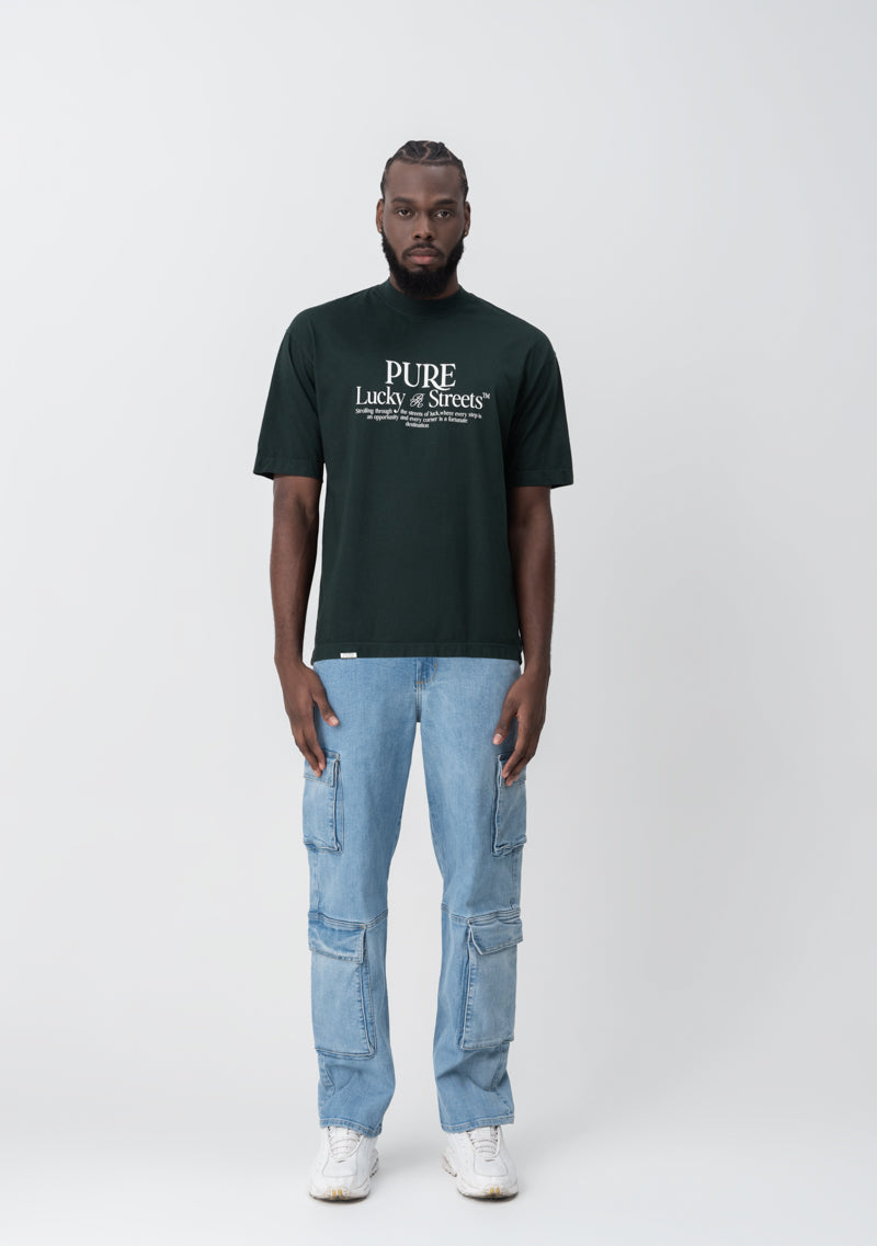 Lucky streets green roulette t-shirt