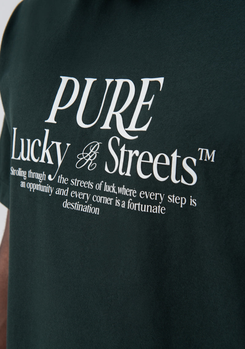 Lucky streets green roulette t-shirt