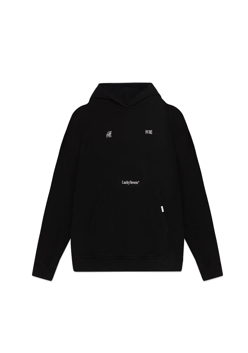 Lucky streets black  hoodie