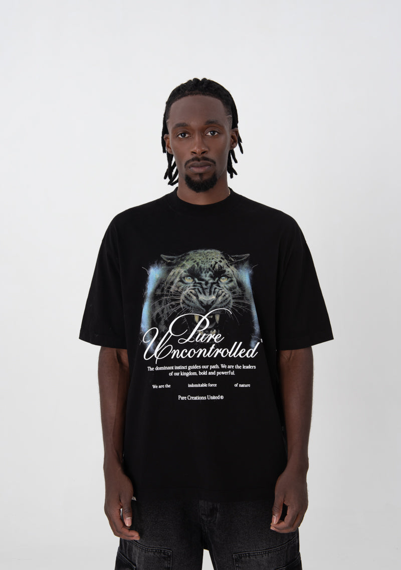 Uncontrolled panther t-shirt