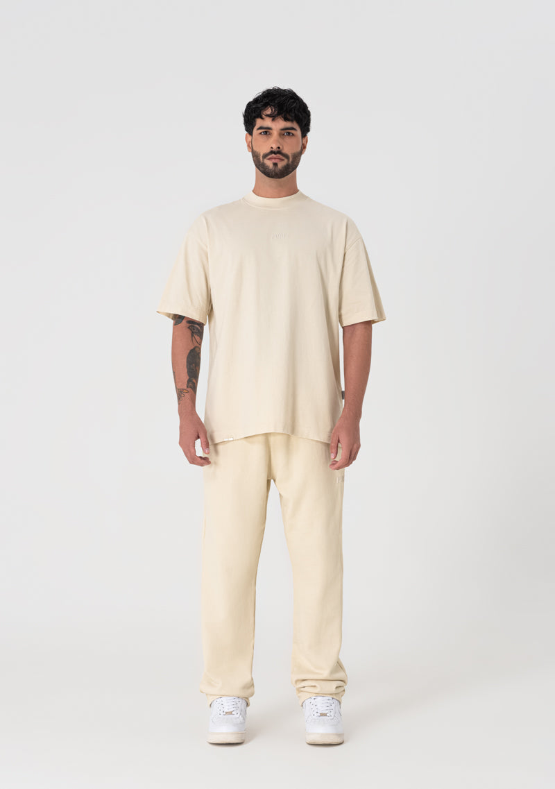 Heraldic cream T-shirt