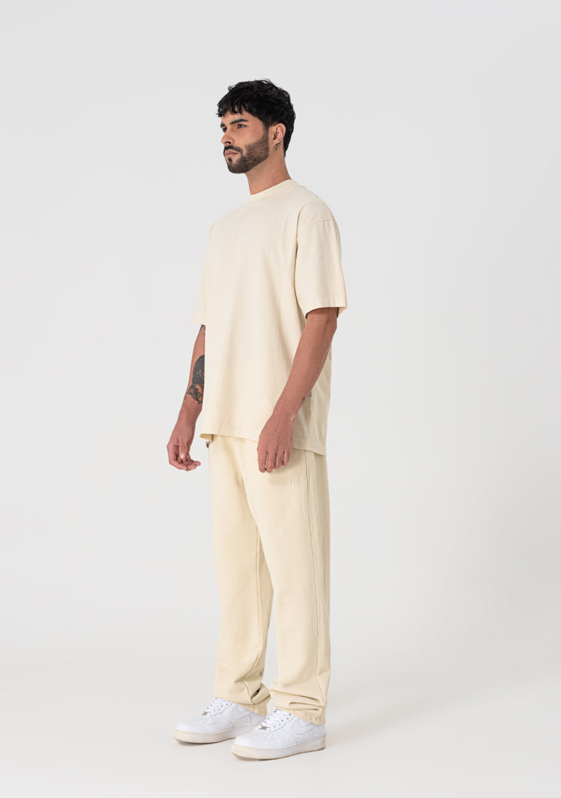 Heraldic cream T-shirt