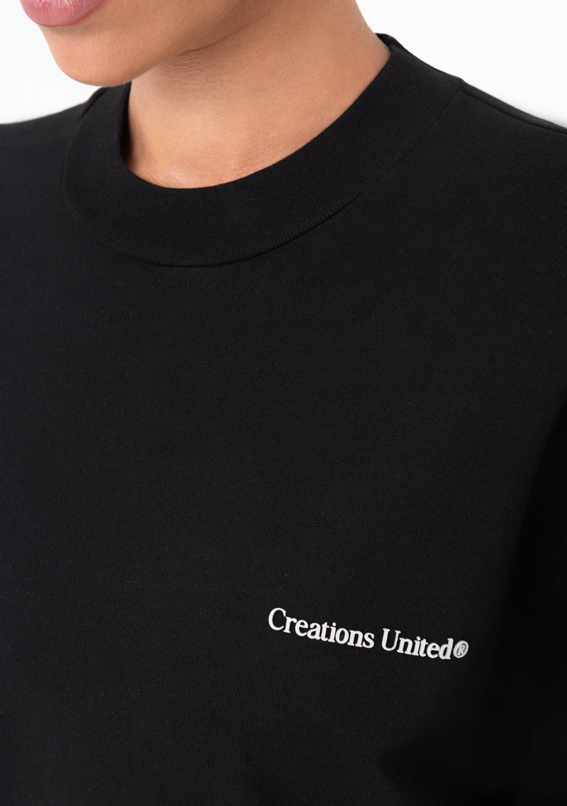 Áurea Black Blurred T-shirt