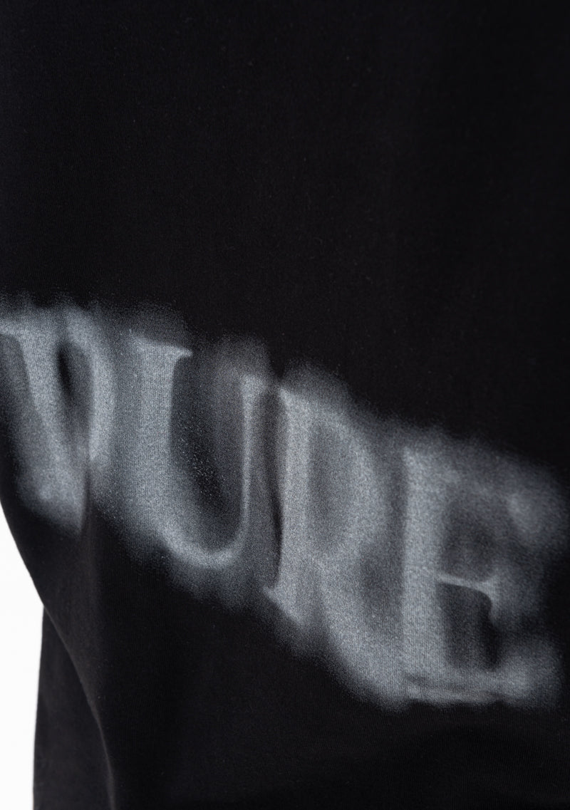 Áurea Black Blurred T-shirt