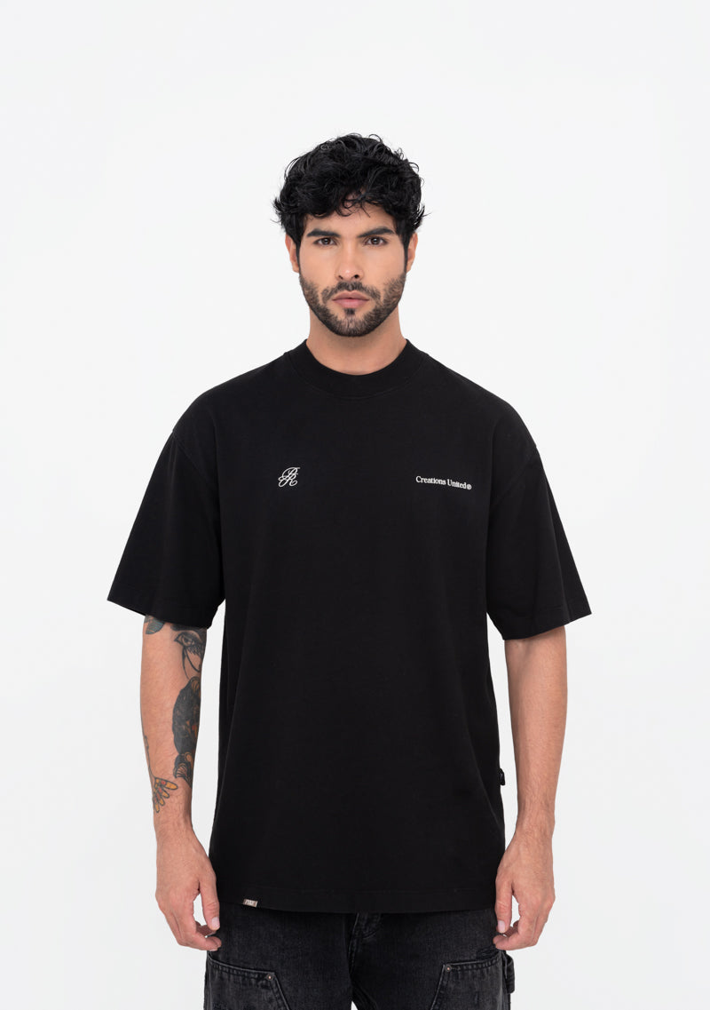 Áurea Black Blurred T-shirt