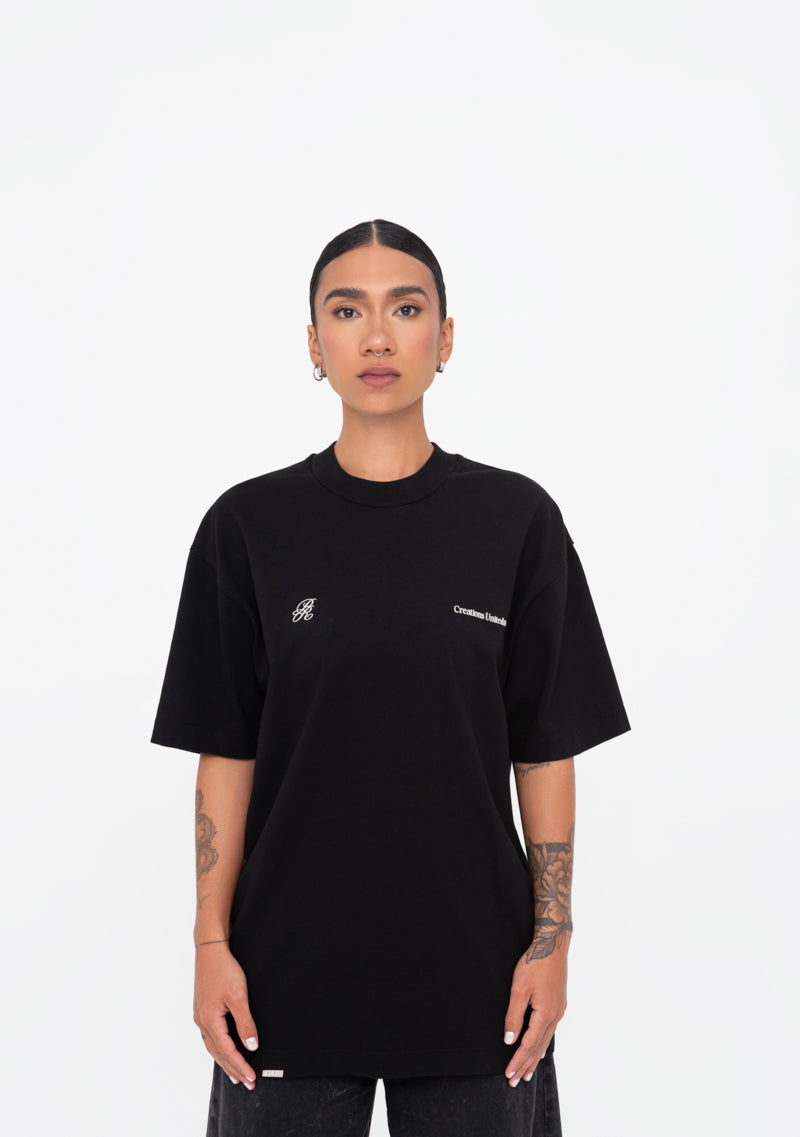 Áurea Black Blurred T-shirt
