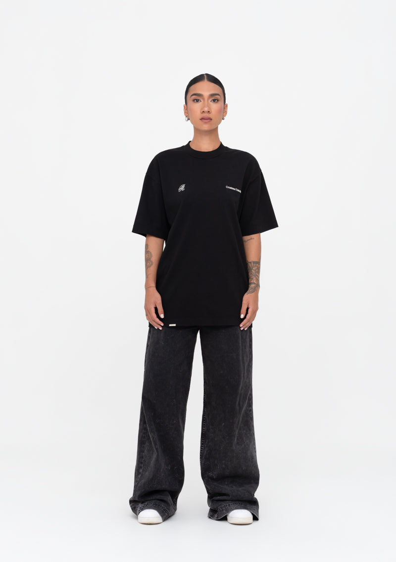 Áurea Black Blurred T-shirt