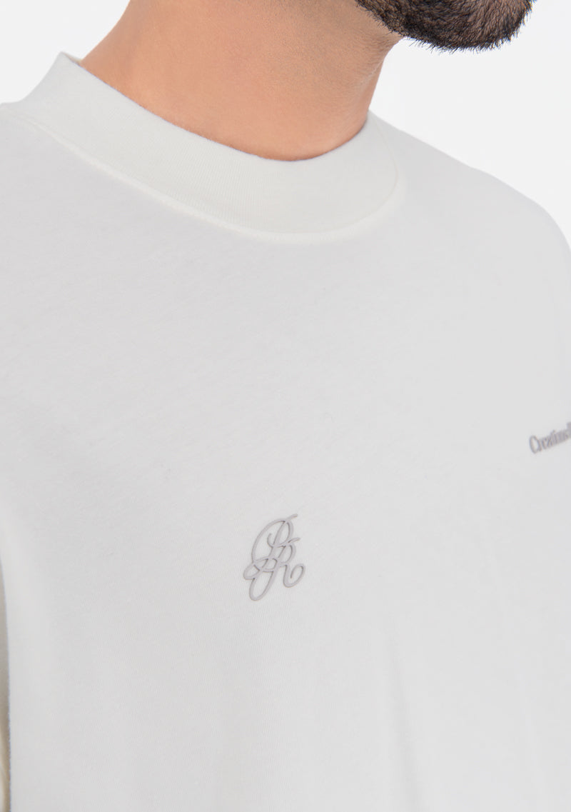 Áurea cream blurred t-shirt