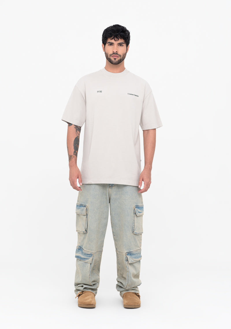 Áurea taupe arch t-shirt