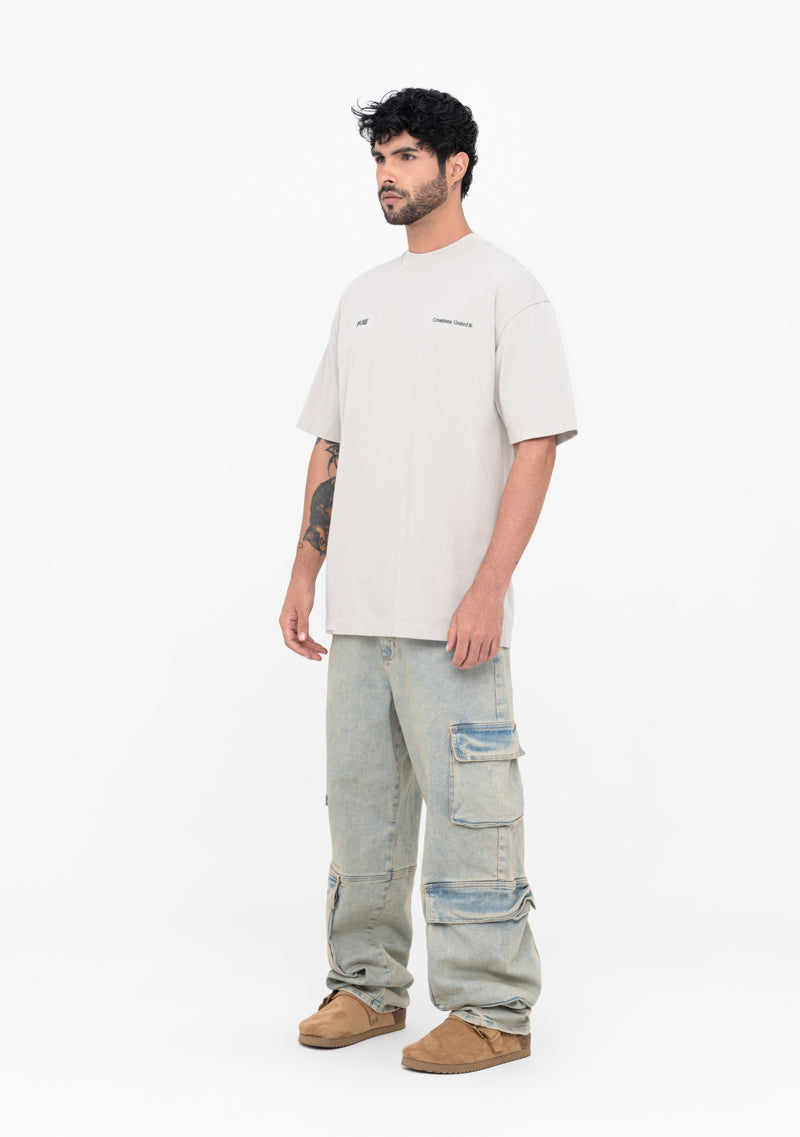 Áurea taupe arch t-shirt